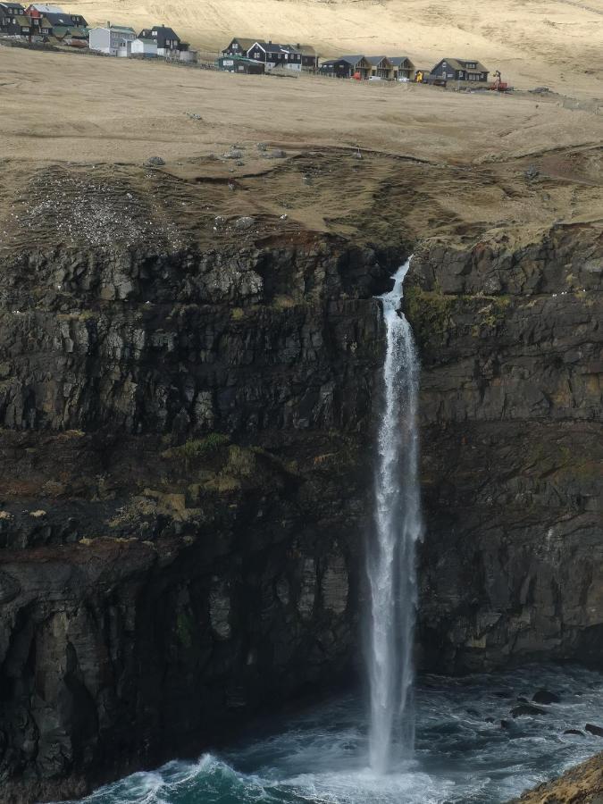 Gásadalur Apartments @ World famous waterfall Esterno foto